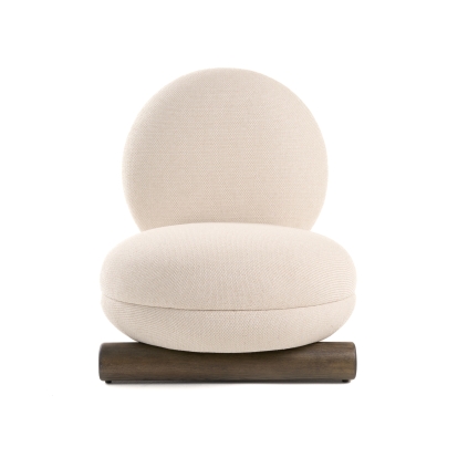 Modrest Minto Contemporary Off-White Fabric Accent Chair Off-White Accent Chair 81630 VGOD-ZW-23078-OFWHT