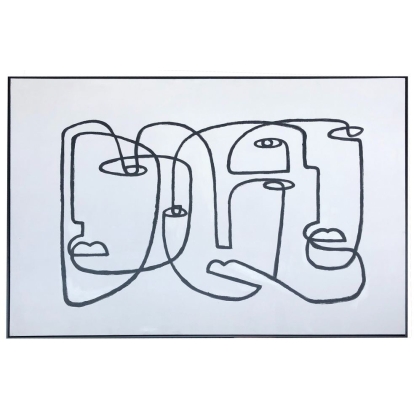 Modrest Missing You Acrylic Painting White Painting 79502 VGSHVIG21003