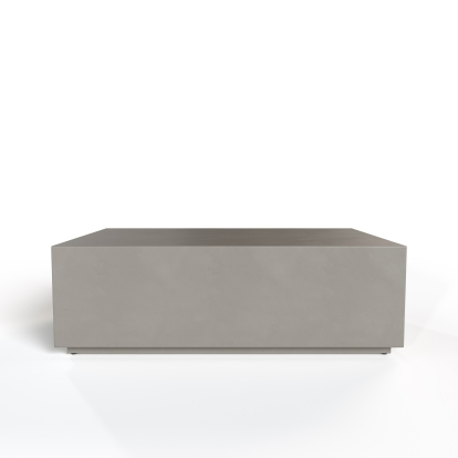 Modrest Fresno Modern Grey Concrete Coffee Table Grey Coffee Table 81855 VGGR-689980-GRY