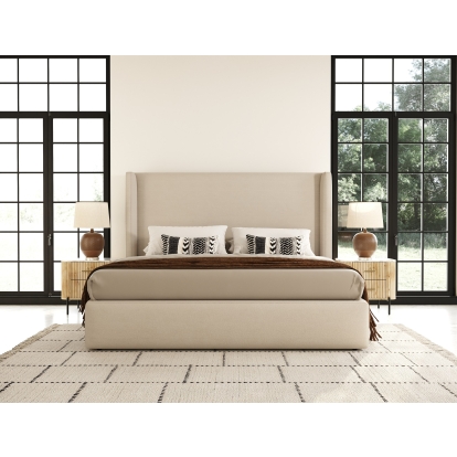 LA Furniture Cambridge White Marble & Mango 2 Drawer Nightstand VGED-RID104711 Contemporary Style by Vig Furnitrue Number 82266|82266A Catch Home Goods