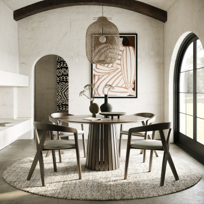 LA Furniture Weiss Mid-Century Modern Light Grey Fabric + Wenge Dining Chair VGMA-MI-1181-WNG Contemporary Style by Vig Furnitrue Number 85575 Catch Home Goods