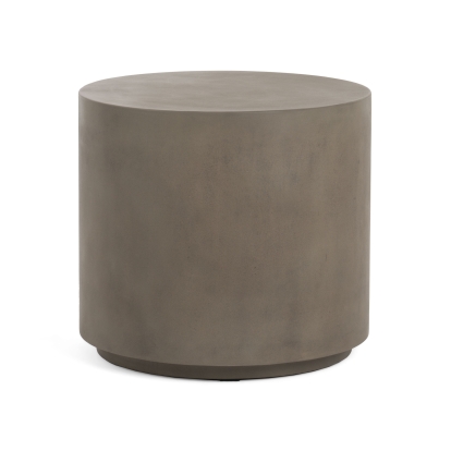 Modrest Morley Modern Round End Table Grey End Table 81679 VGGRMORLEY-END