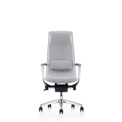 Modrest Nadella Modern Grey High Back Executive Office Chair Grey Office Chair 78728 VGFUFK003-A-GRY-OC