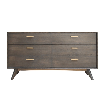 Modrest Novak Modern Dark Oak Dresser Oak Dresser 75484 VGLBNANT-DR160