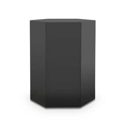 Modrest Newmont Large Grey High Gloss End Table Grey End Table 78951 VGBBMND-CT45-GRY-ET