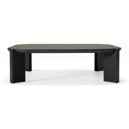 Modrest Noah Modern Dark Brown Square Coffee Table Brown Coffee Table 82918 VGOD-LZ-400RC