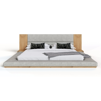 Nova Domus Jagger Modern Natural Oak Bed Beige Bed 83040|83041|83042 VGMA-BR-55-BED-NAT