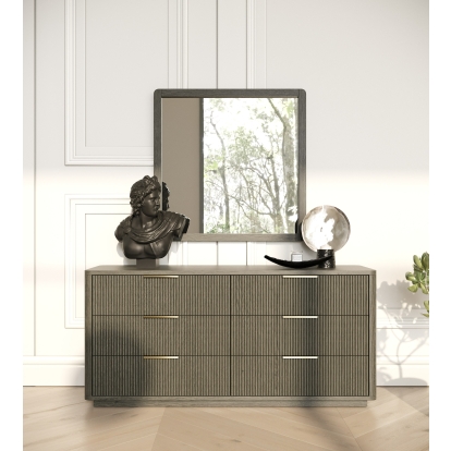 Nova Domus Santa Monica Modern Grey Wash Dresser Grey Dresser 82572 VGMA-BR-144-DRS-GRY