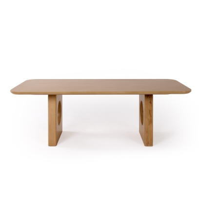 Nova Domus Oshana Modern White Oak Dining Table Oak Dining Table 81108 VGMA-MIT-5351-DT