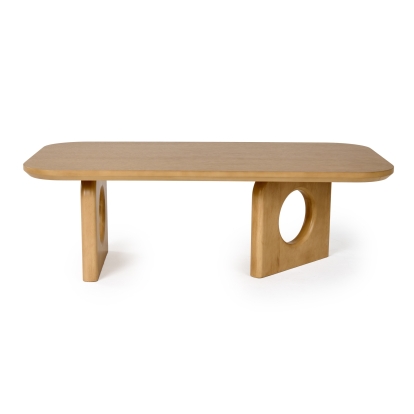 Nova Domus Oshana Modern White Oak Coffee Table Oak Coffee Table 81111 VGMA-MIT-5351-CT