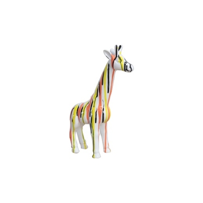 Modrest Multi Colored Giraffe Sculpture Multi-Toned Sculpture 79705 VGTH-PC-0167