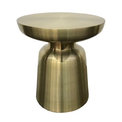 Modrest Peter Glam Gold End Table Gold End Table 77372 VGGMET-1432A