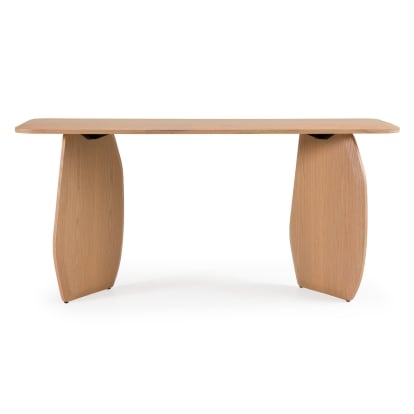 LA Furniture Prado Modern White Oak Console Table VGOD-LZ-403CN Contemporary Style by Vig Furnitrue Number 83165 Catch Home Goods