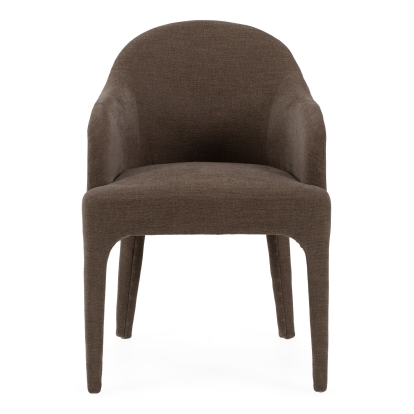 LA Furniture Reedy Modern Brown Fabric Dining Chair VGRH-RHT-825012-BRN Contemporary Style by Vig Furnitrue Number 83483 Catch Home Goods