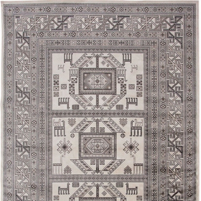 Furniture Of America Mortsel Contemporary Gray Area Rug Model RG1030