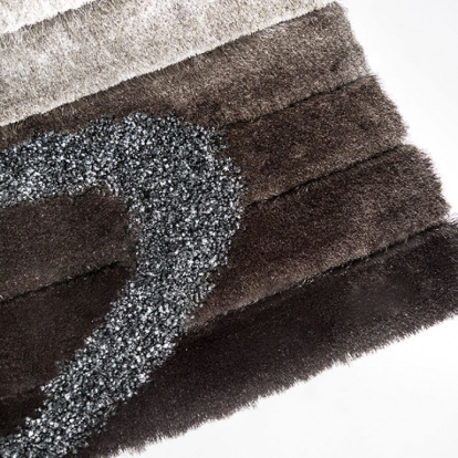 Furniture Of America Vancouver Contemporary Gray 5' X 7' Gray Area Rug Model RG4114