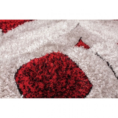 Furniture Of America Hepsiba Contemporary Drop Wine Area Rug Model RG4149