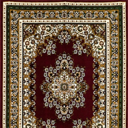 Furniture Of America Shinta Contemporary Polyester Burgundy Area Rug | RG5168