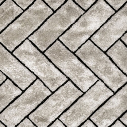 Furniture Of America Fermont Contemporary Polyester Gray Area Rug | RG5195