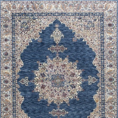 Furniture Of America Payas Contemporary Polyester Blue/Multi Area Rug | RG5198