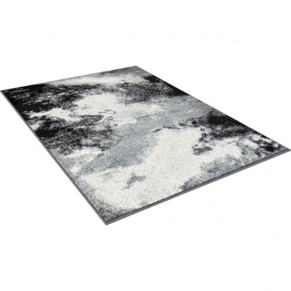Furniture Of America Serang Contemporary Gray-Black Area Rug Model RG5204