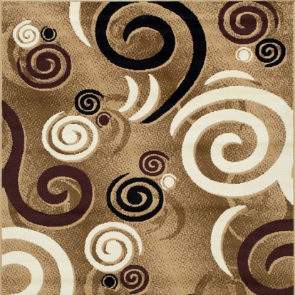 Furniture Of America Blitar Contemporary Brown Area Rug Model RG5215