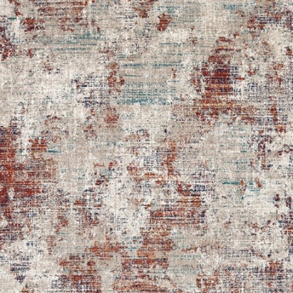 Furniture Of America Montijo Contemporary Polyester Concrete Umber Area Rug | RG8171S