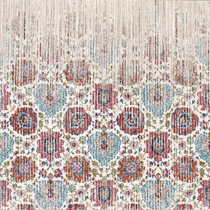 Furniture Of America Montijo Contemporary Polyester Cluster Multi Area Rug | RG8172