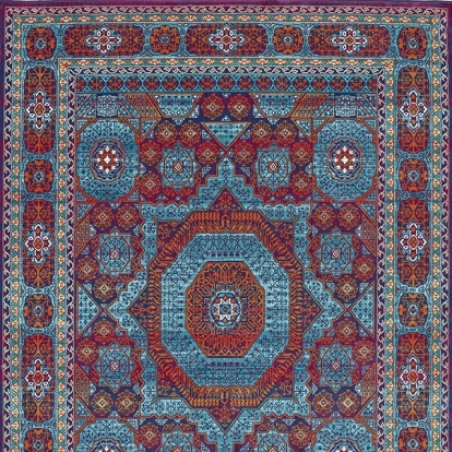 Furniture Of America Crumlin Contemporary Polyester Medallion Multi Area Rug | RG8173