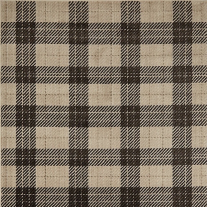 Furniture Of America Kendrick Contemporary Polyester Plaid Charcoal Area Rug | RG8184
