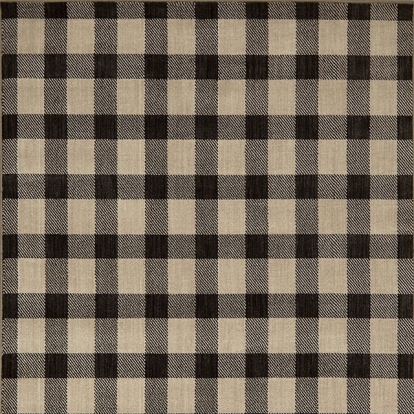 Furniture Of America Kendrick Contemporary Gingham Onyx Area Rug Model RG8185