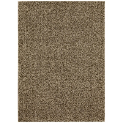 Furniture Of America Dufur Contemporary 100% Polyester Dark Beige Area Rug | RG8187