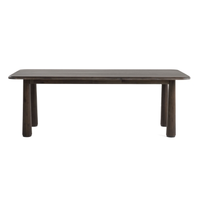 Modrest Rhea Modern 87" Dark Acacia Rectangular Dining Table Espresso Dining Table 81313 VGWDMAR-DT2.2-DK