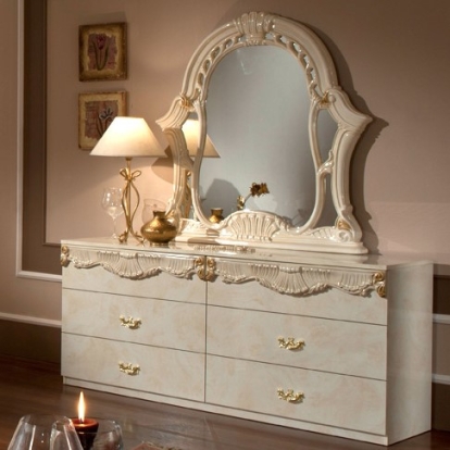 LA Furniture Rococo Italian Classic Beige Dresser VGACROCOCO-BGE-DRS Contemporary Style by Vig Furnitrue Number 12789 Catch Home Goods