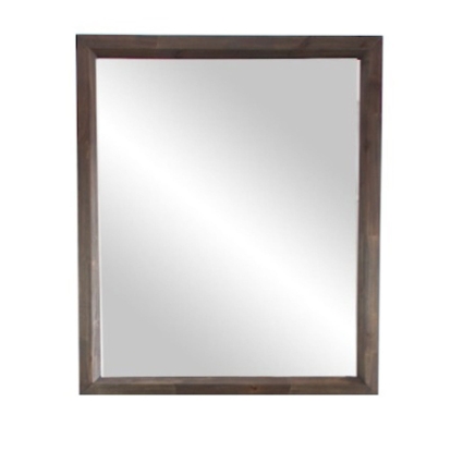 LA Furniture Roger Mid-century Acacia Mirror VGWDSTHL-MR-SANTI Contemporary Style by Vig Furnitrue Number 77667 Catch Home Goods