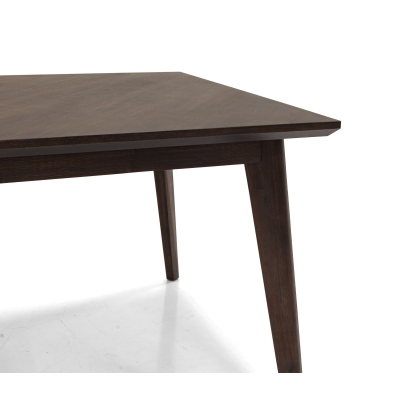 Modrest Roger Mid Century Acacia Dining Table Brown Dining Table 77671 VGWDSTHLDT210-BRN-DT