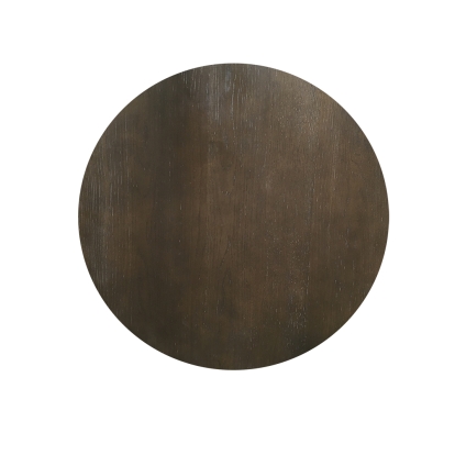 Modrest Marie Modern Concrete & Brown Oak Round Coffee Table Grey Coffee Table 75951 VGLBRYAN-CF70-02