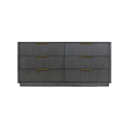 Nova Domus Santa Monica Modern Grey Wash Dresser Grey Dresser 82572 VGMA-BR-144-DRS-GRY