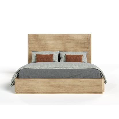 Nova Domus Santa Monica Modern Natural Oak Bed Oak Bed 82031|80883|82032 VGMABR-144-BED