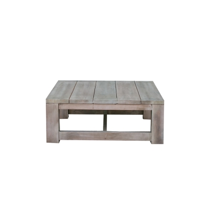 Renava Sapelo Outdoor Grey Acacia Coffee Table Grey Outdoor Table 76111 VGATRASF-125-8MM-COF