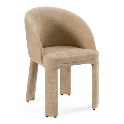LA Furniture Sarkis Modern Beige Velvet Dining Chair VGEU-MC-7789CH-BGE Contemporary Style by Vig Furnitrue Number 83210 Catch Home Goods