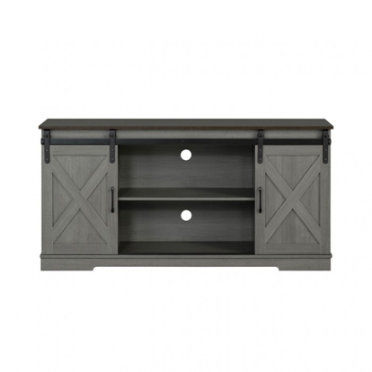 Furniture Of America Garibaldi Rustic Farmhouse Brown-Gray Tv Stand Model SL-AC4000-TV