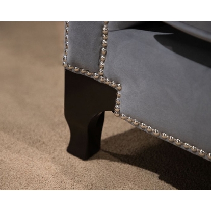 Furniture Of America Wilmette Transitional Gray Loveseat Model SM2296GY-LV