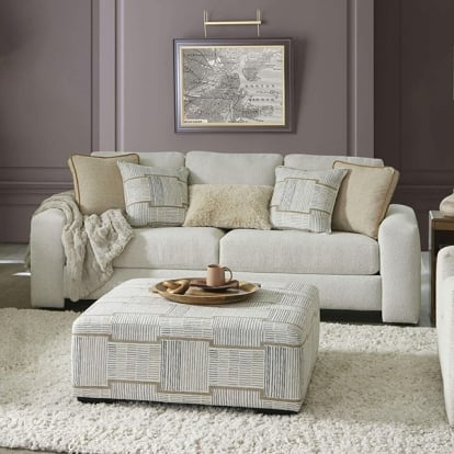 Furniture Of America Cochrane Contemporary Cream/Beige Sofa Model SM5120-SF