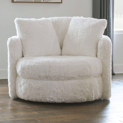 Furniture Of America Cochrane Contemporary White Chair Model SM5121-CH