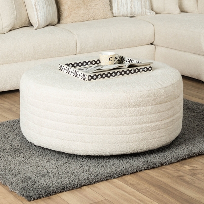 Furniture Of America Newberg Transitional Ivory Ottoman Model SM5198-OT