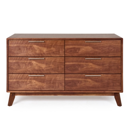 Nova Domus Soria Mid-Century Walnut Dresser Walnut Dresser 71884 VGMABR-32-DRS