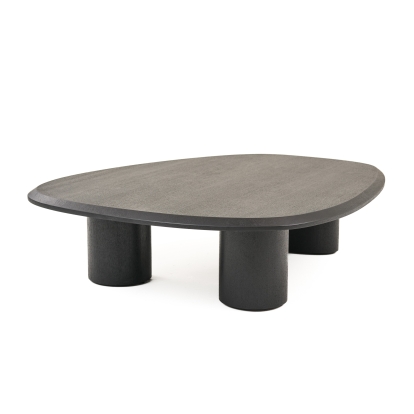 Modrest Summit Modern Ash Coffee Table Set Black Coffee Table 82150 VGOD-LZ-363C-H-L-SET
