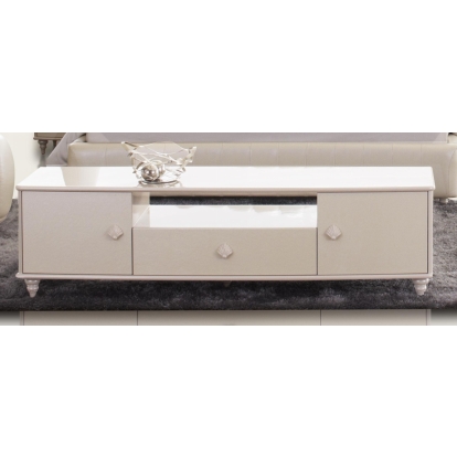 Modrest Tinger Modern Off-White TV Stand Off-White TV Stand 17345 VGSLE-TINGER-TV