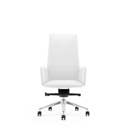 Modrest Tricia Modern White High Back Executive Office Chair White Office Chair 78739 VGFUA1911-WHT-OC
